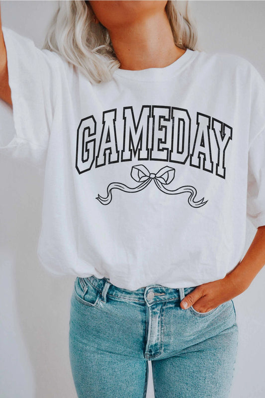 Game Day Bow TShirt