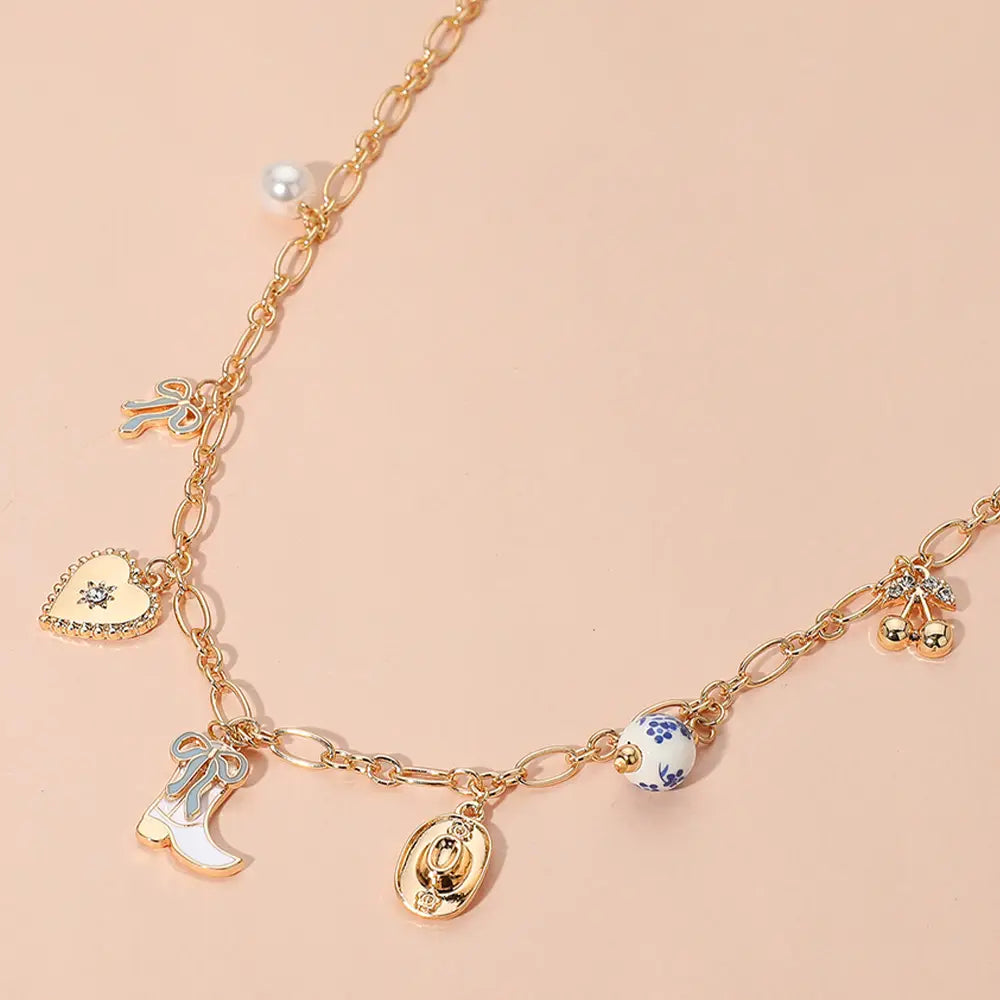 Cowboy Charm Necklace