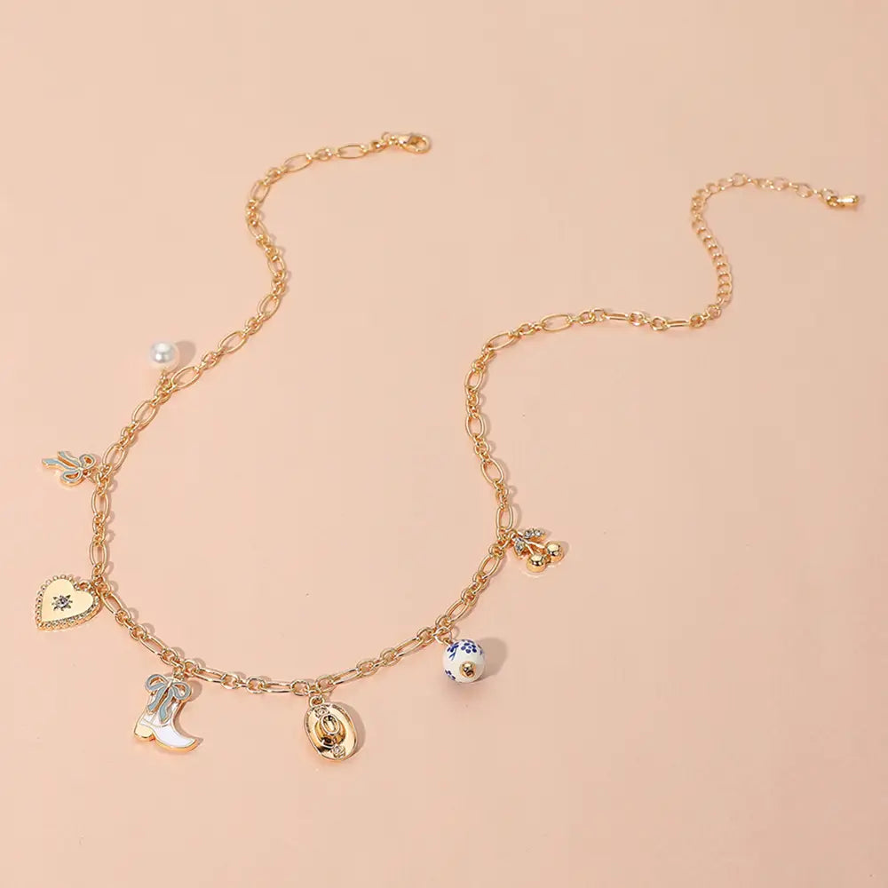 Cowboy Charm Necklace