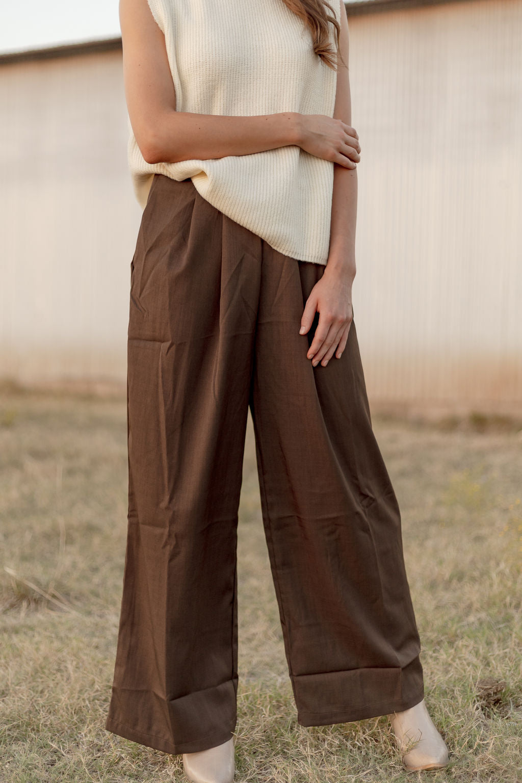 Oak Tailored Trousers